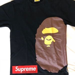Bape Side Ape Head Tee